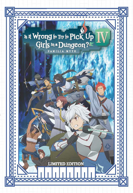 Is It Wrong to Try to Pick Up Girls in a Dungeon?! Season 4 - Collector's Edition [Blu-Ray]