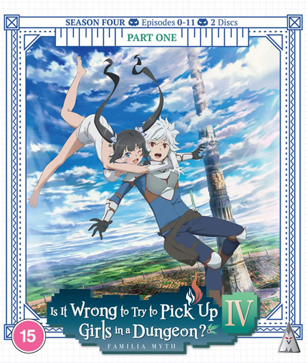 Is It Wrong to Try to Pick Up Girls in a Dungeon?! Season 4 - Part 1 [Blu-Ray]