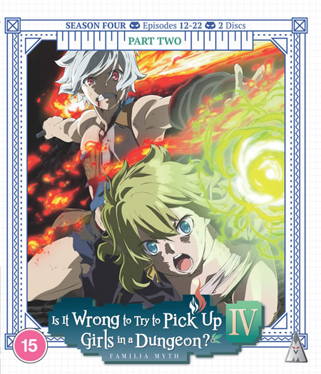 Is It Wrong to Try to Pick Up Girls in a Dungeon?! Season 4 - Part 2 [Blu-Ray]