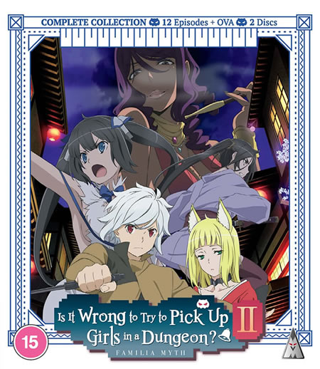  Is It Wrong To Try To Pick Up Girls In A Dungeon?! - Season 2 Standard Edition  [Blu-Ray]