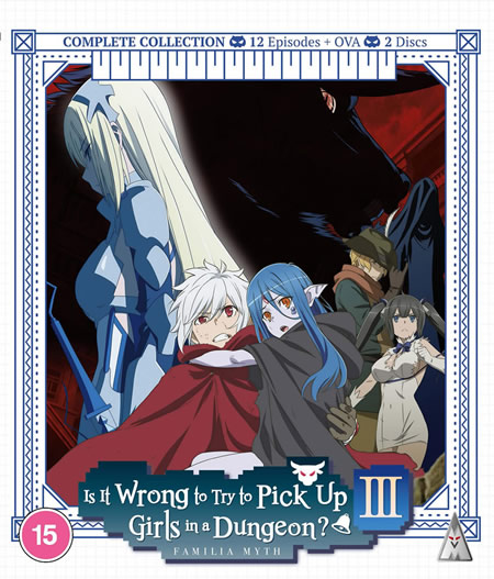 Is It Wrong To Try To Pick Up Girls In A Dungeon?! - Season 3 Standard Edition [Blu-Ray]